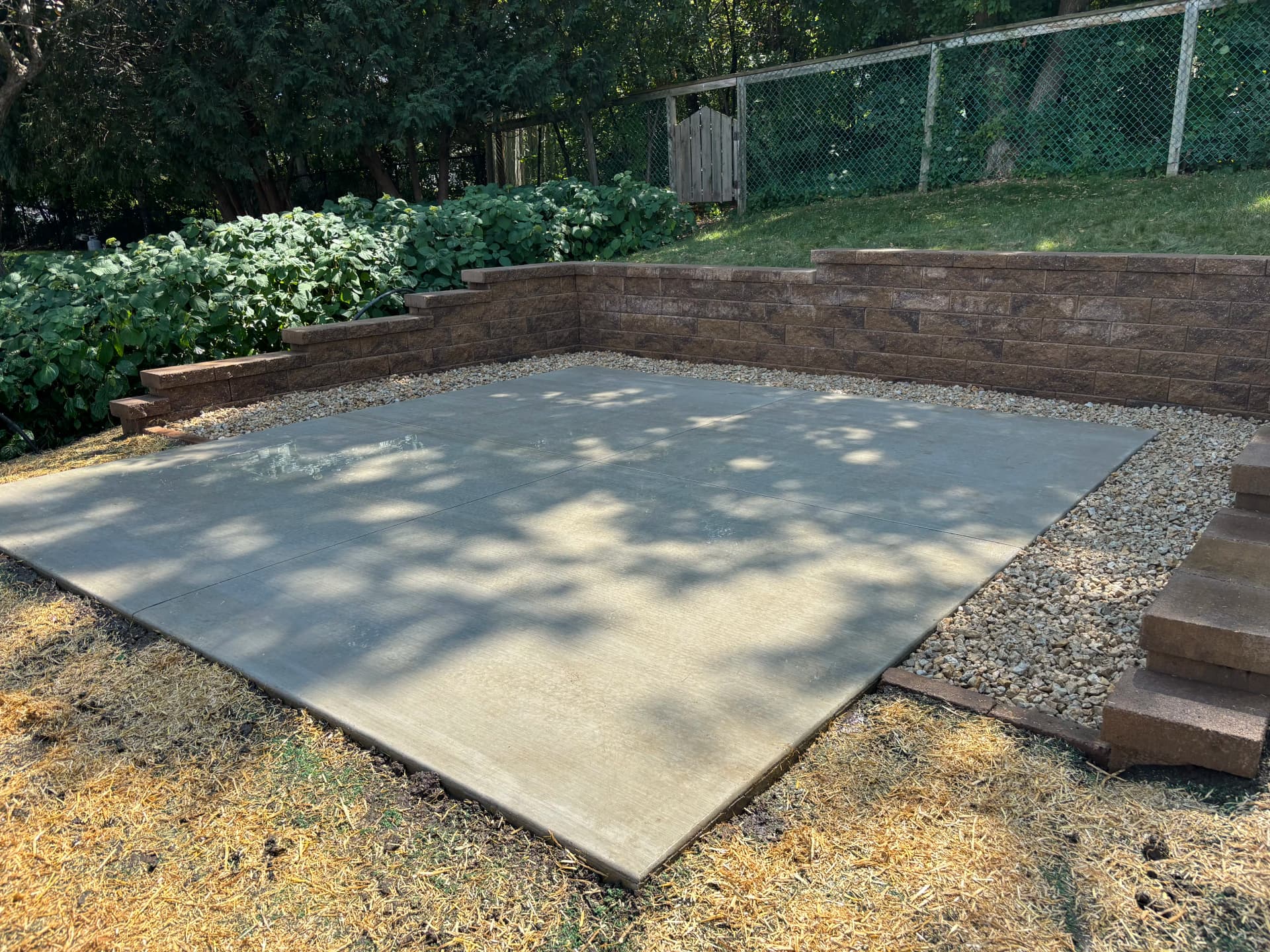 Retaining Walls and Concrete Slabs That Create Real Usable Space