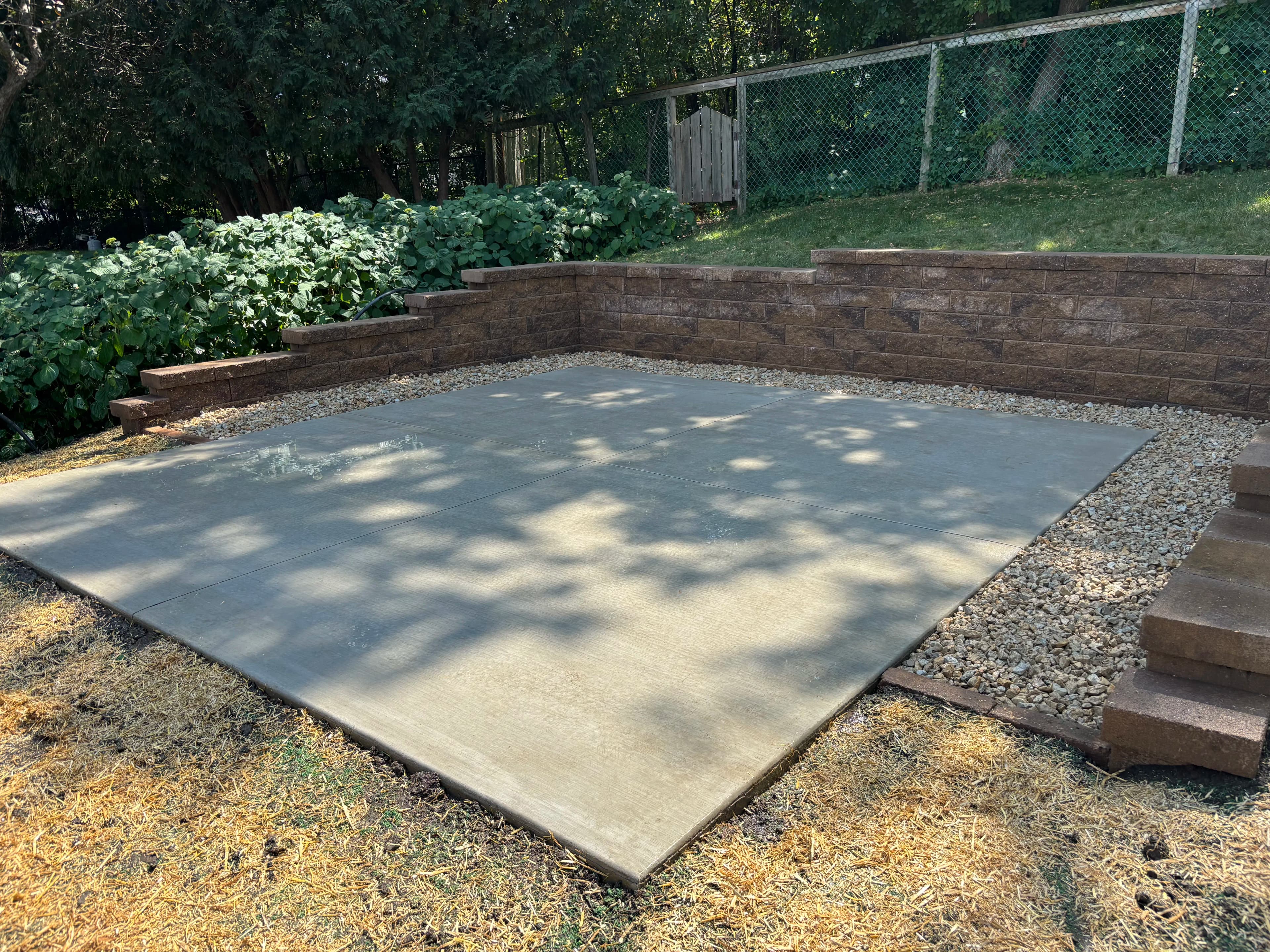 Project Retaining Walls and Concrete Slabs That Create Real Usable Space image