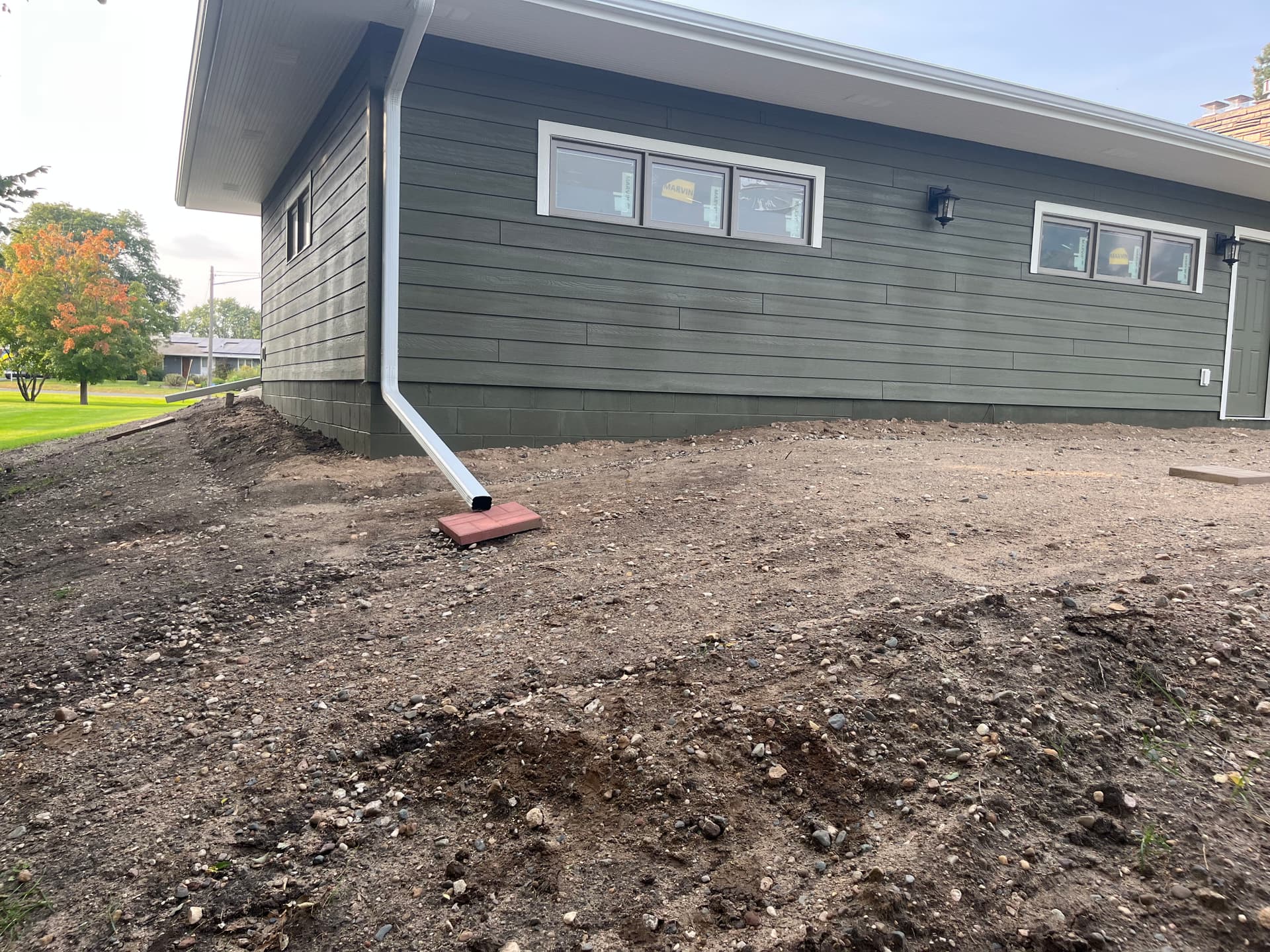 Gallery photos for Steep Slope Turned Usable Space with a Retaining Wall in Bloomington: Image #4